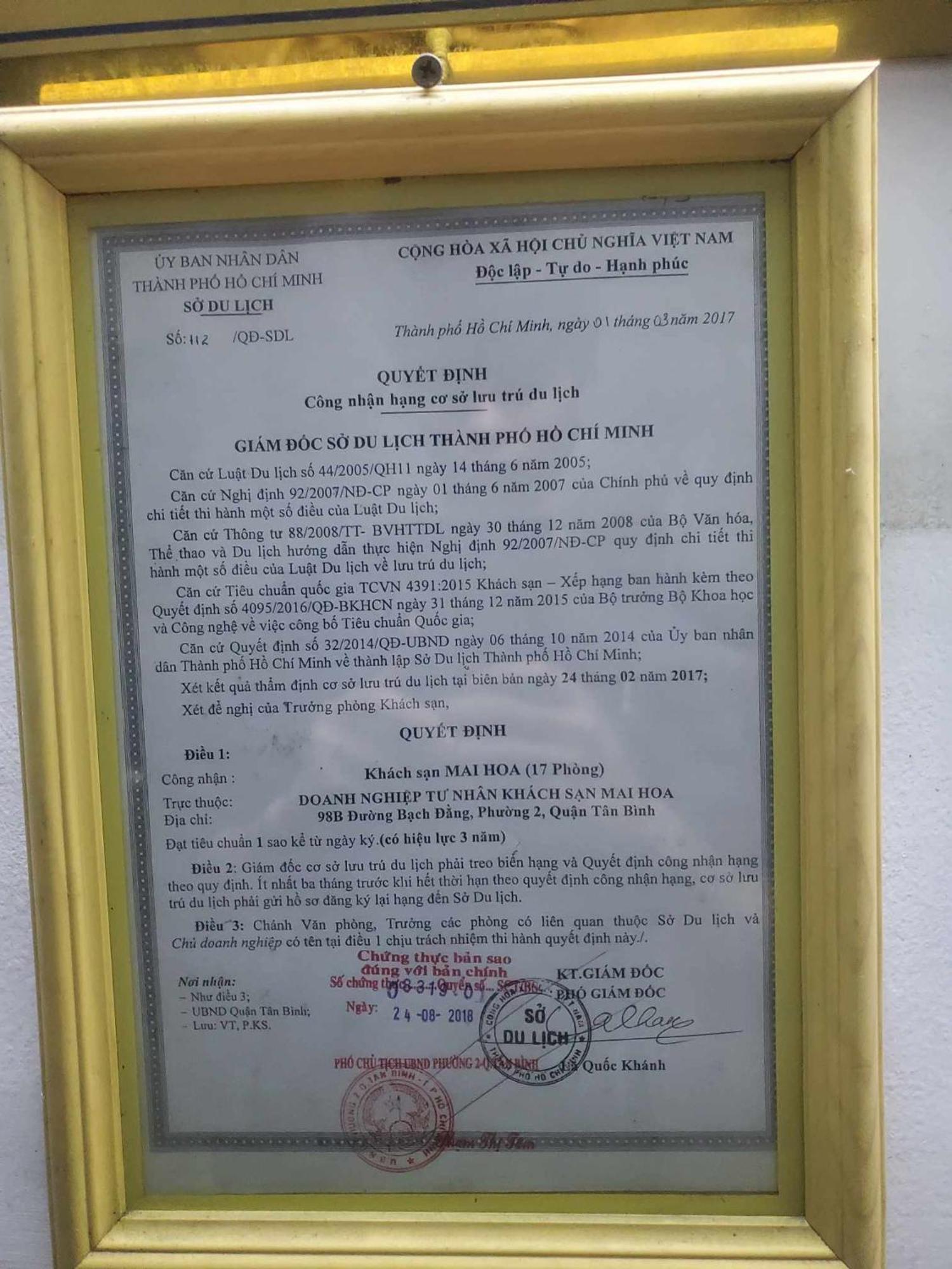 Mai Hoa Khách sạn